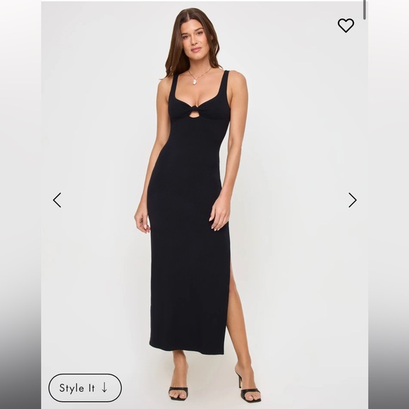 L*Space The Alexis Sleeveless Dress | Black | Small | NWT - Picture 5 of 11